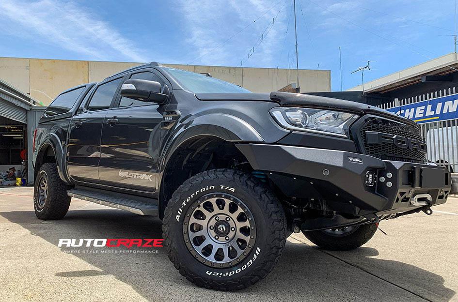 FORD-RANGER-VECTOR-MATTE-GUN-METAL